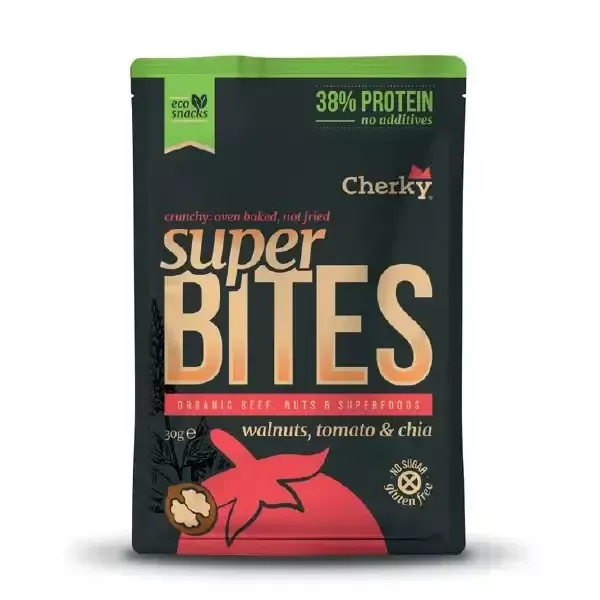 Snack proteico ECO de res en formato bite