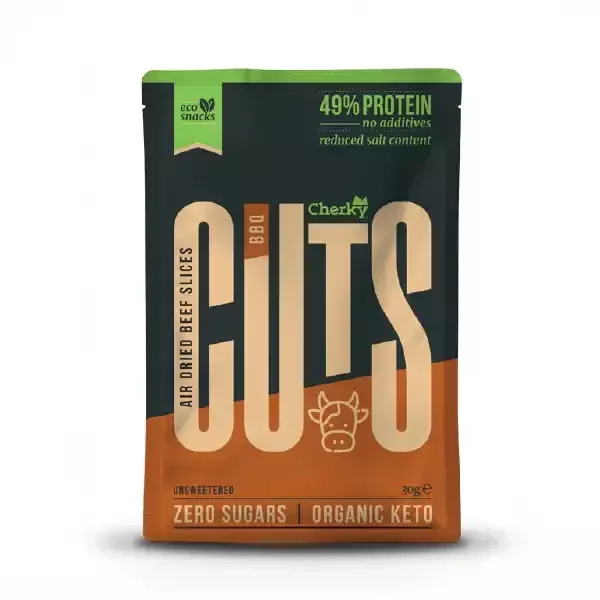 Snack de ECO biltong BBQ: sabor intenso y natural