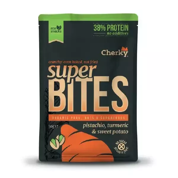 Snack ECO de cerdo en formato bite, rico en proteína