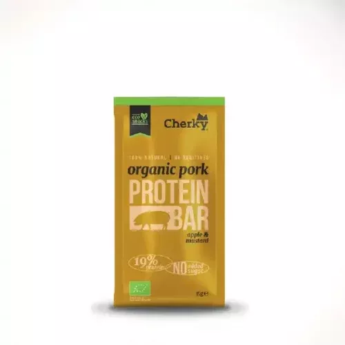 Snack ECO de carne con toque de manzana y mostaza