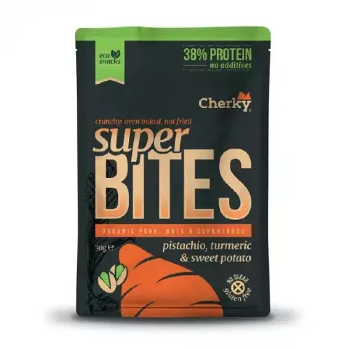 Snack ECO de cerdo en formato bite, rico en proteína