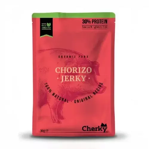 ECO jerky de chorizo: proteína sostenible y sabrosa